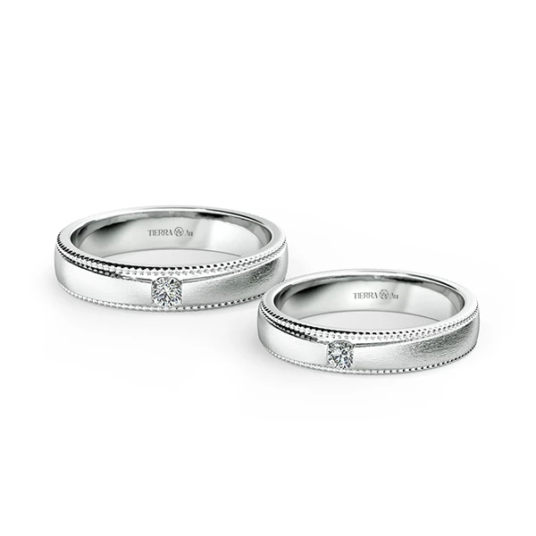 Diamond Wedding Band Set NCC3004 1